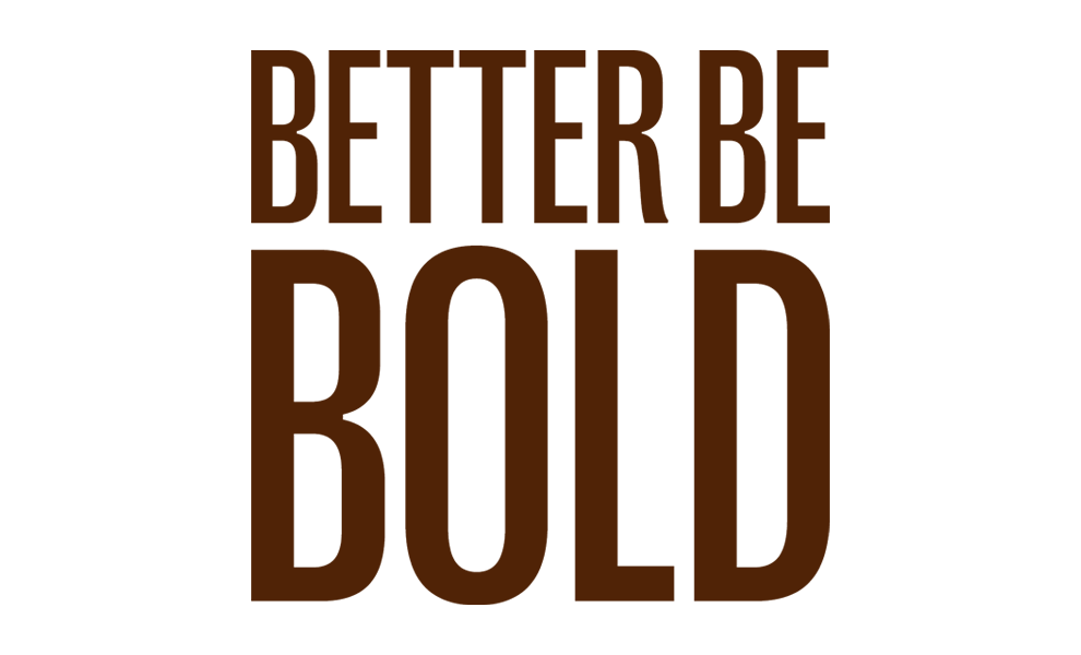 Better Be Bold logo - German bald care brand - Available at Menscapes Cyprus