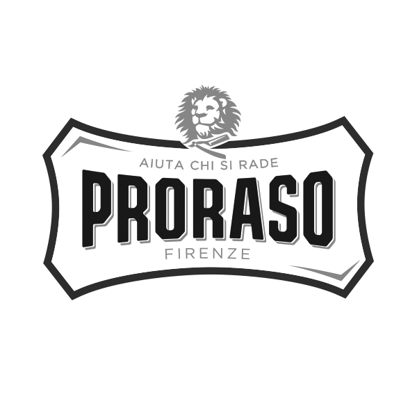 Proraso logo - Italian barbershop brand since 1948 - Available at Menscapes Cyprus