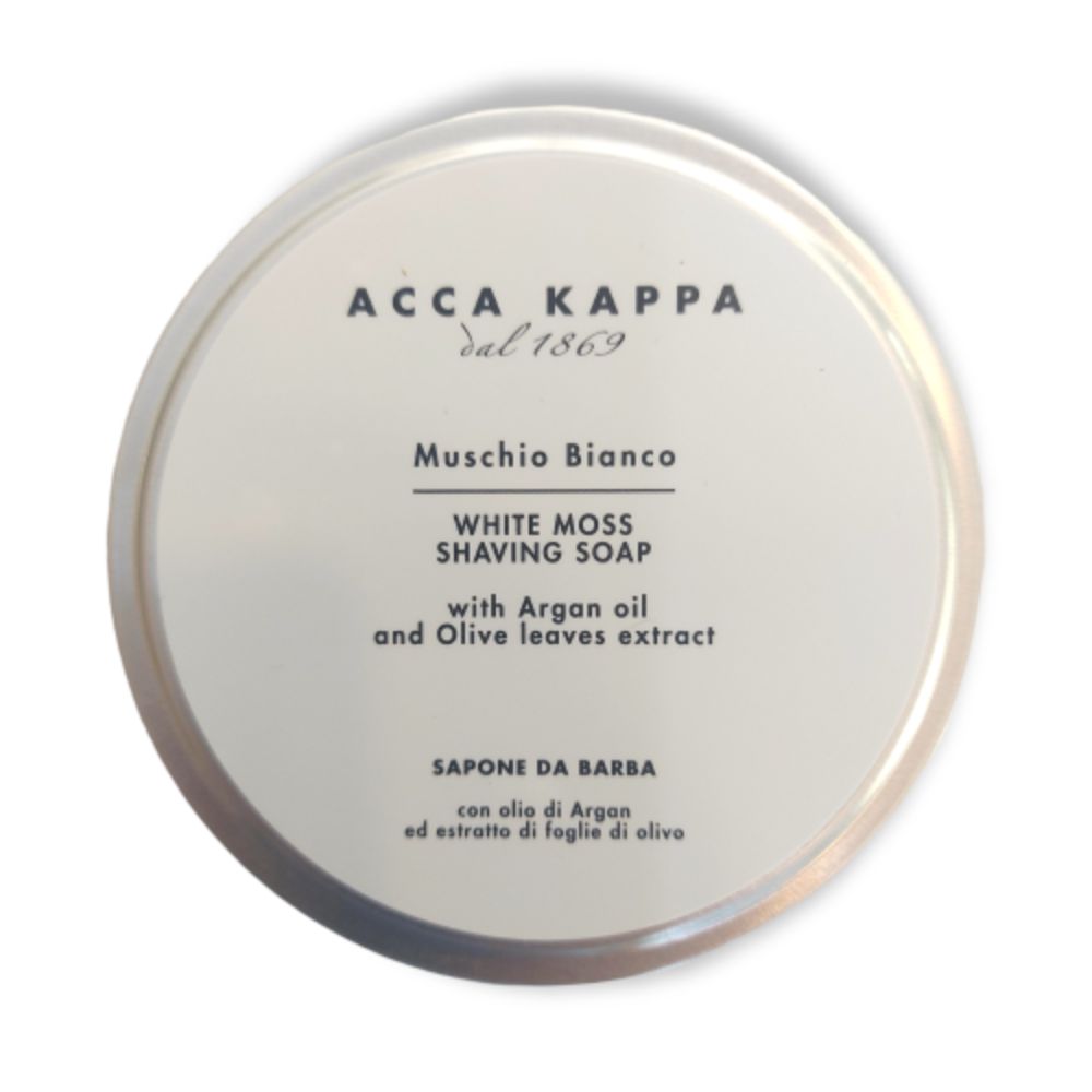 Acca Kappa Shaving Soap White Musk For Sensitive Skin 250ml