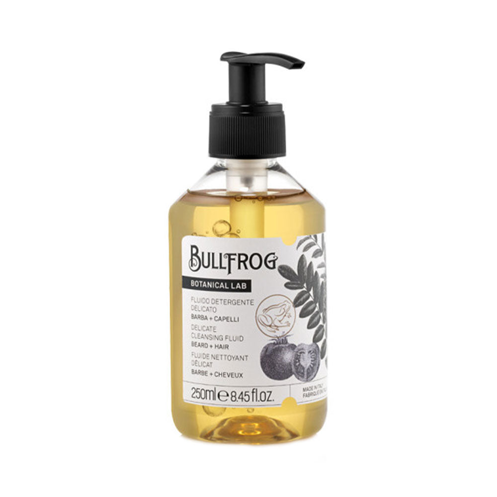 Bullfrog Botanical Lab Delicate Cleansing Fluid For Hair and Beard 250ml