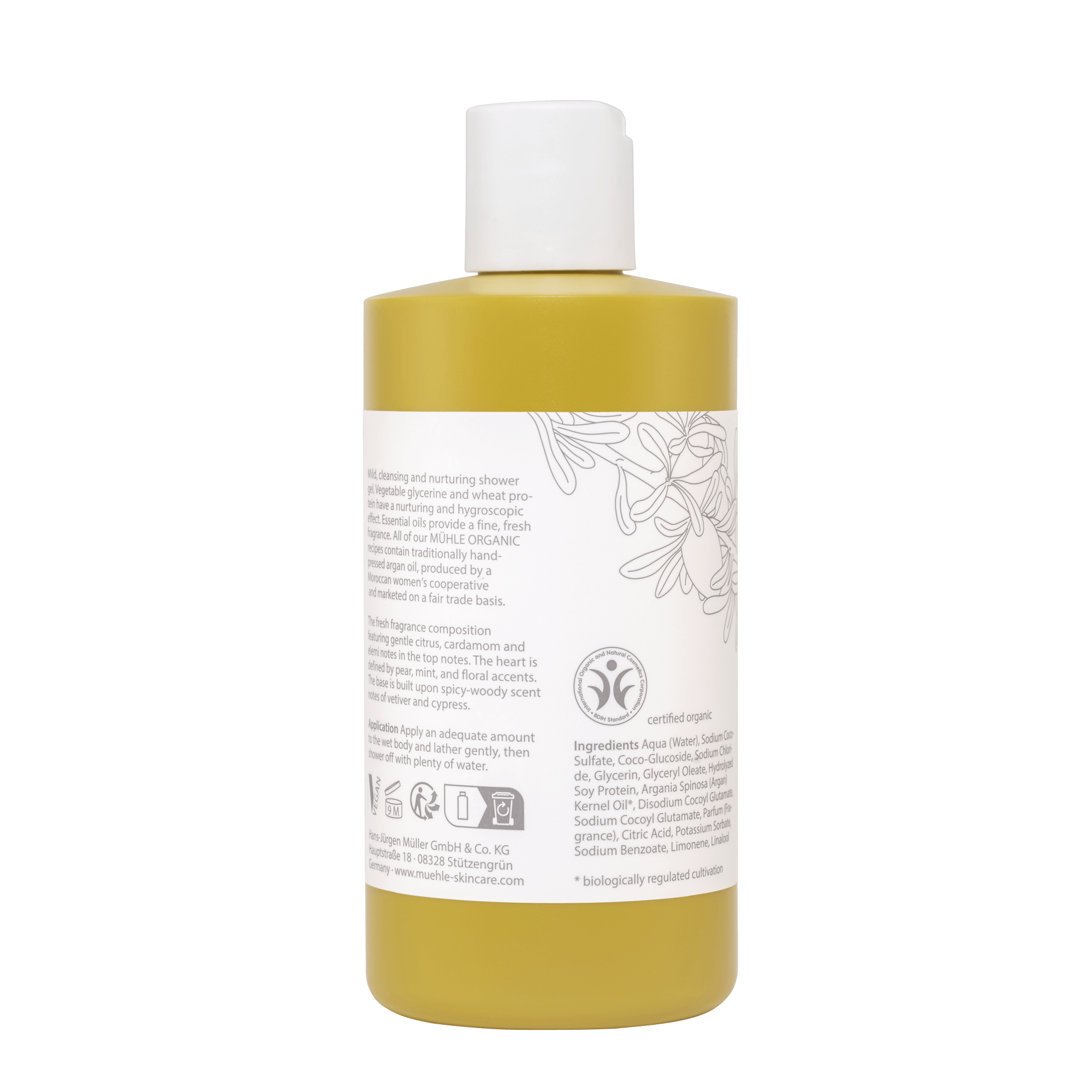 Shower Gel Organic 300ml