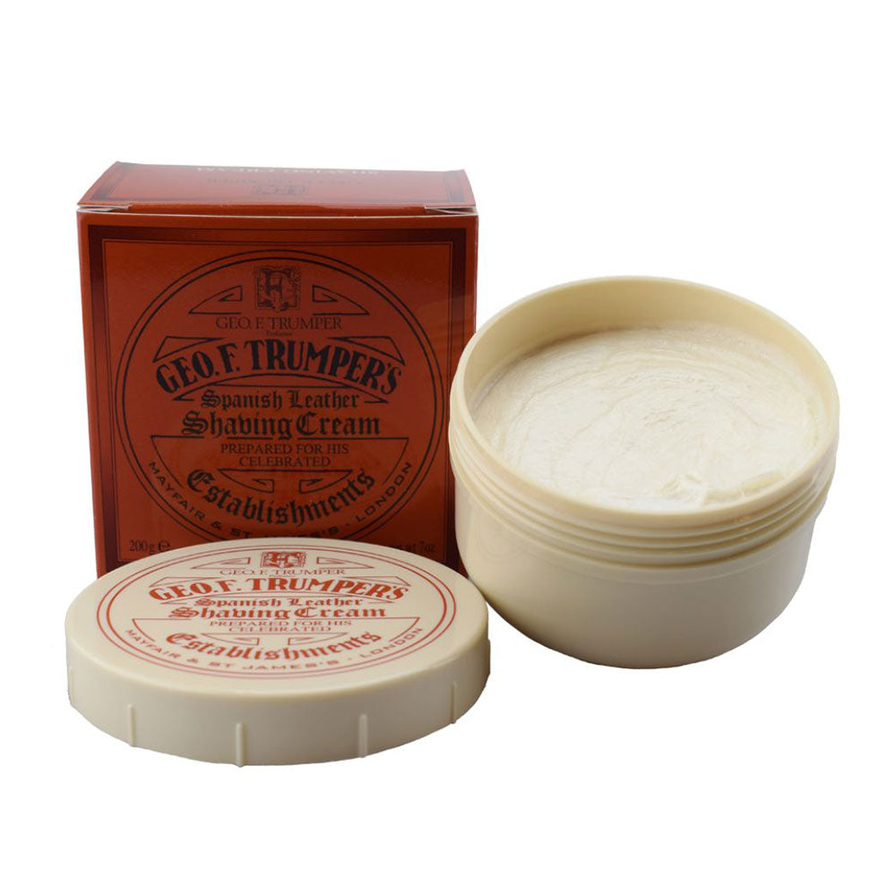 Geo. F. Trumper Spanish Leather Soft Shaving Cream Bowl 200g