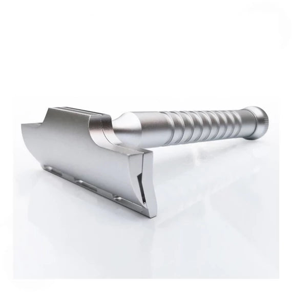 RazoRock SE Safety Razor - Silver Satin Hawk V2
