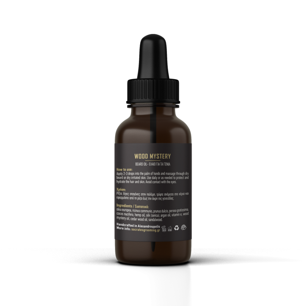 Premium Grooming Wood Mystery Konio Beard Oil 30ml
