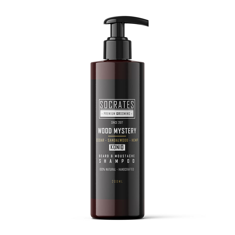 Premium Grooming Wood Mystery Konio Beard & Mustache Shampoo 200ml
