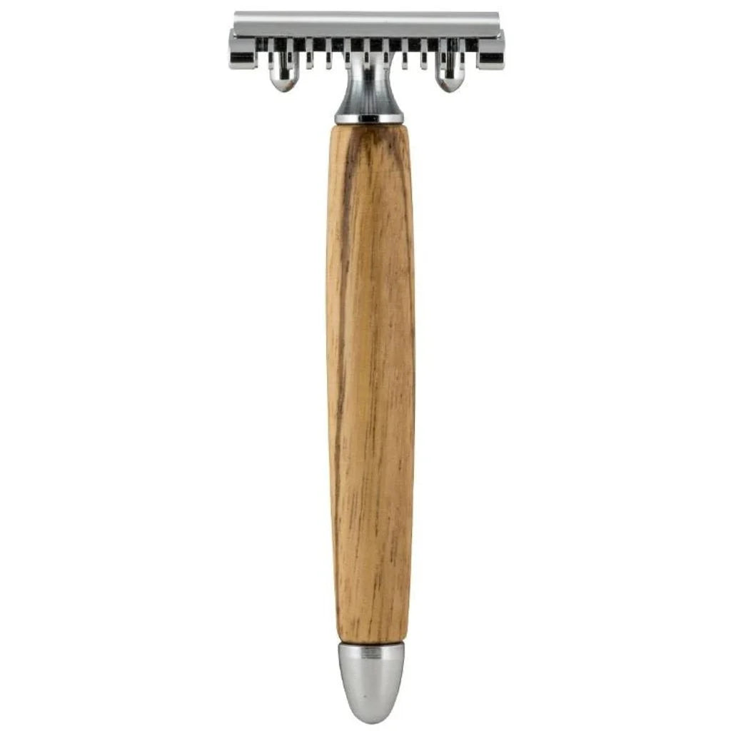 Fatip Safety Razor - Open Comb  Olijfhout 42111