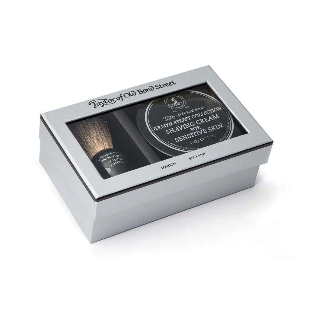 Giftbox Shaving Brush en shaving cream Jermyn Street 00208