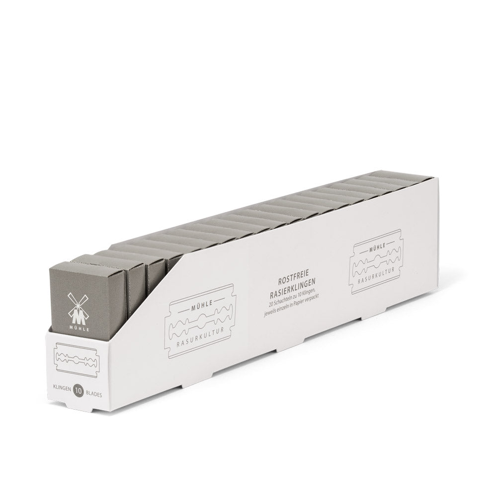 TRADITIONAL double edge blades for safety razors