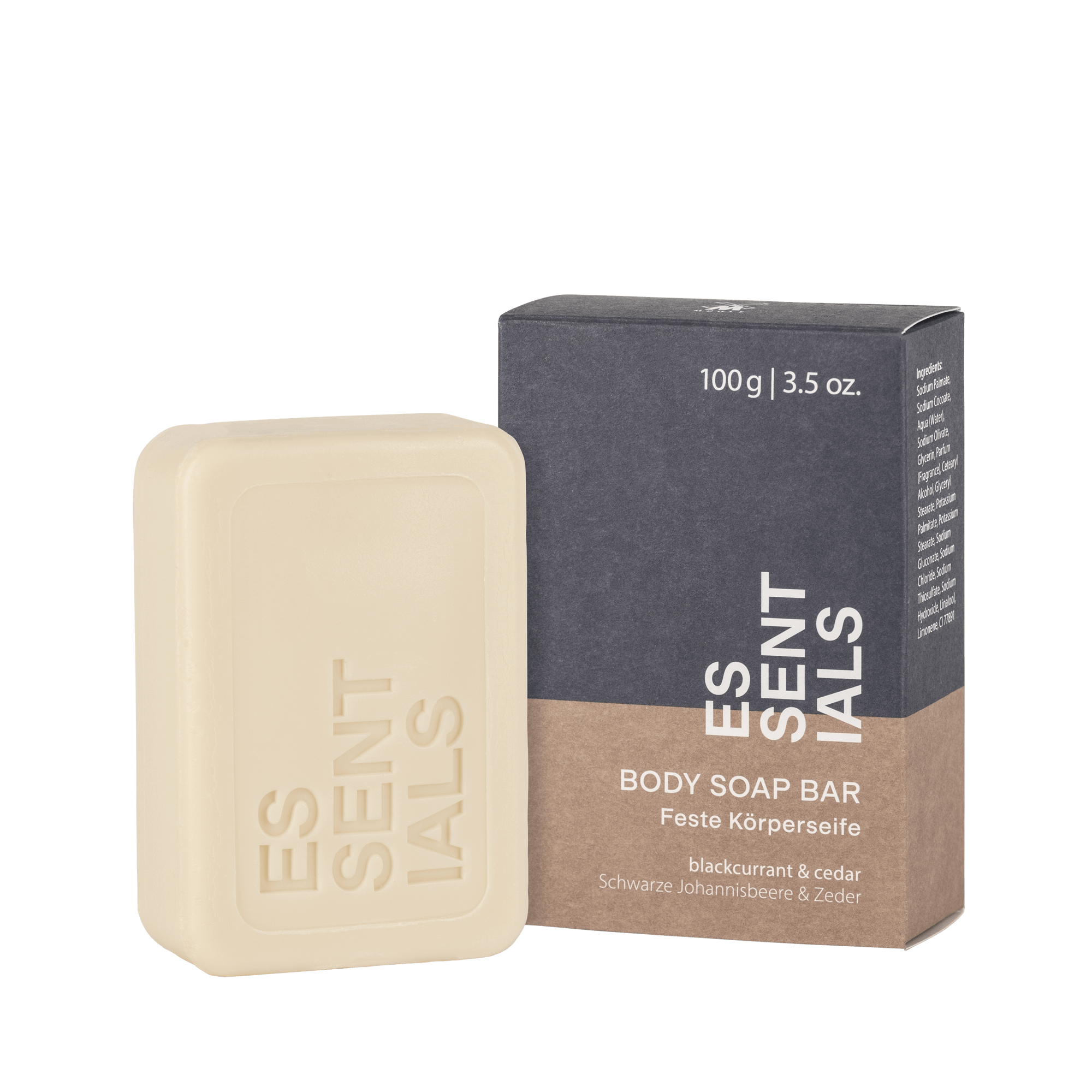 Body Soap Bar  blackcurrant & cedar 100ml