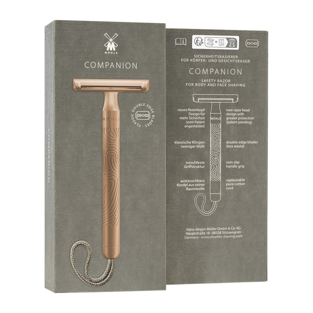 COMPANION unisex safety razor for body and face shaving  R COM 15