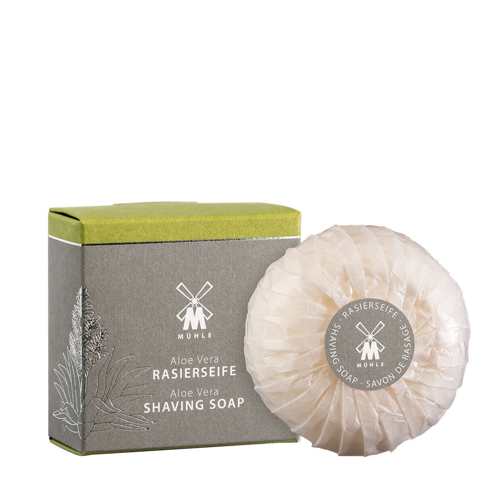 Shaving soap with Aloe Vera