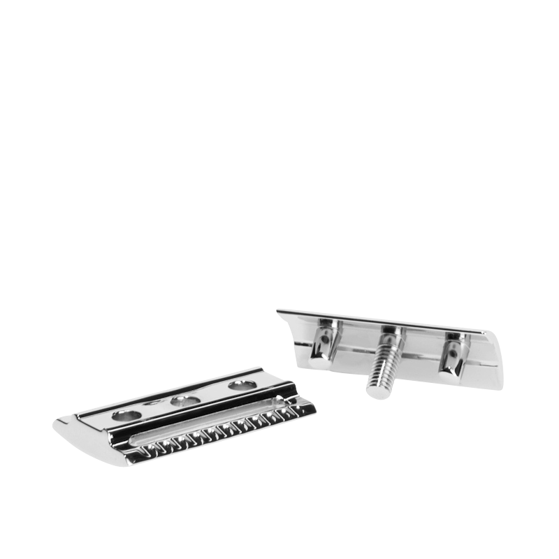 TRADITIONAL ROSEGOLD Safety Razor, closed comb