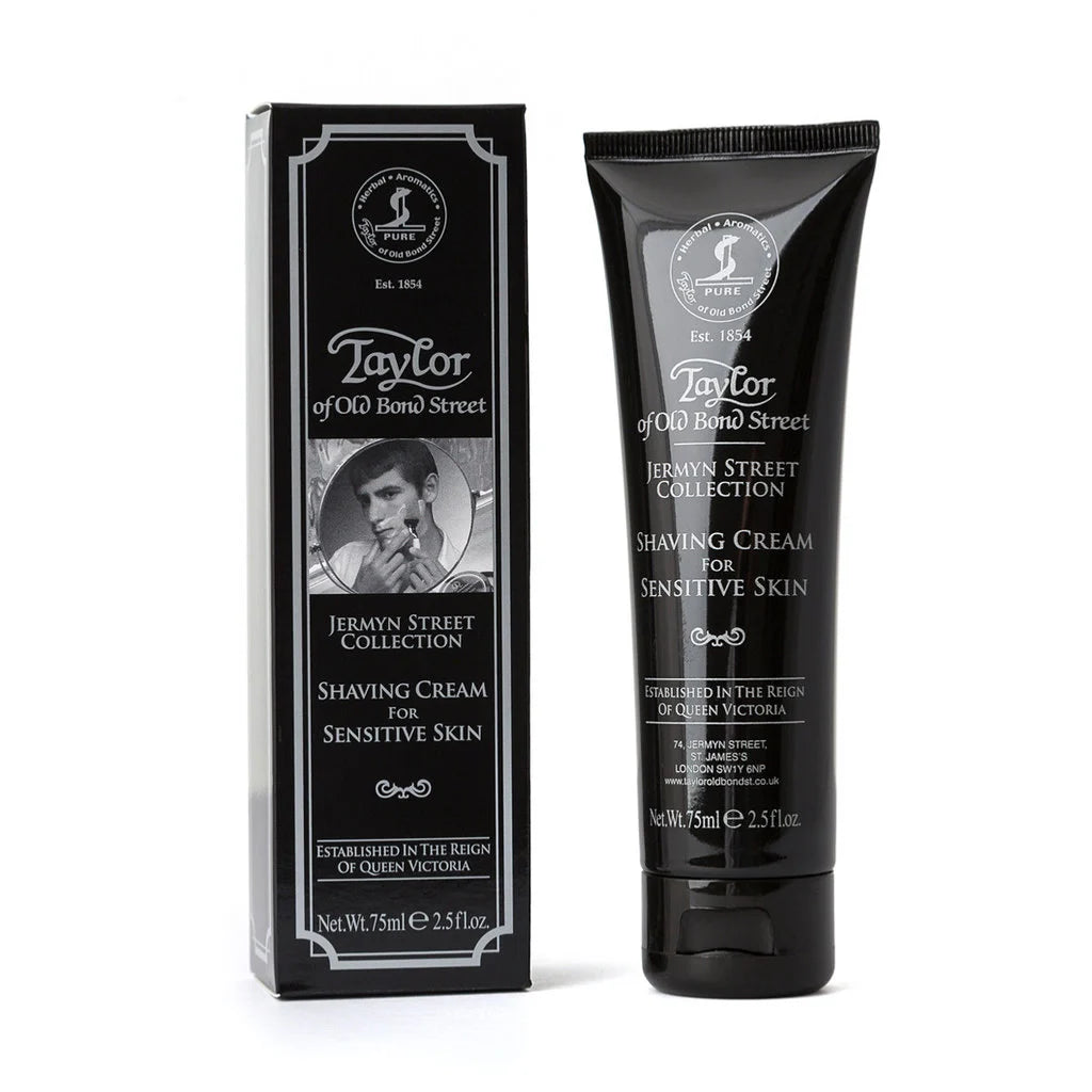 Tube shaving cream Jermyn St Coll for Sensitive Skin 75ml